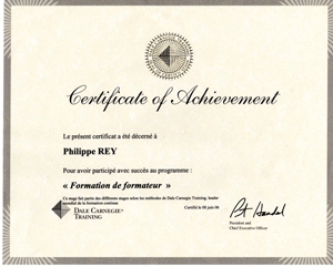 Diplômes formateur